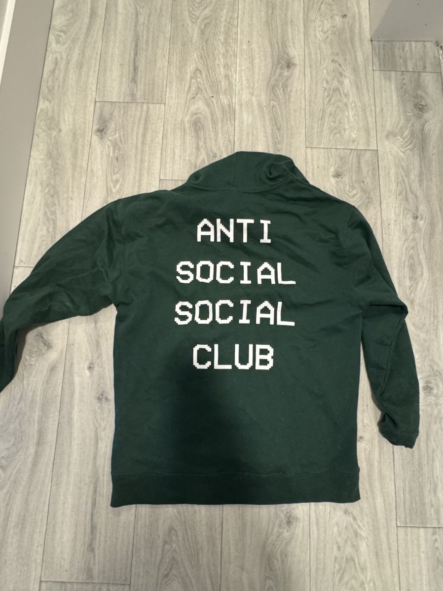 Anti Social Social Club assc dystopian crime wave hoodie Size US XL / EU 56 / 4 - 2 Thumbnail