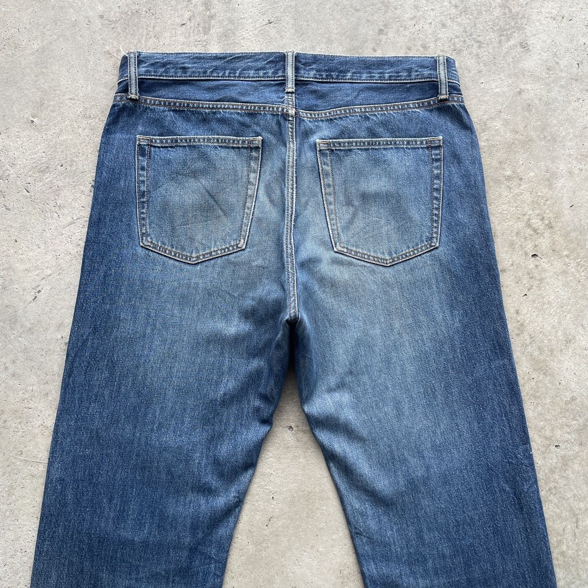 Japanese Brand × Jean Vintage Japanese Distressed Jeans Denim Faded Pants W36 Size US 36 / EU 52 - 8 Thumbnail