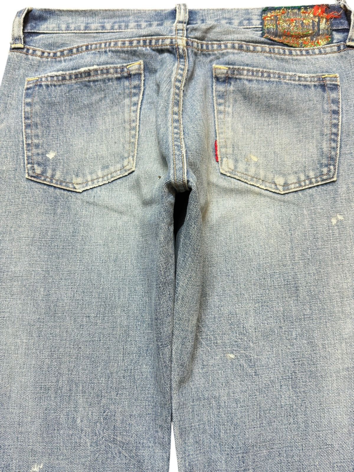 Hysteric Glamour Vintage RNA.Inc Faded Wide Leg Baggy Grunge Denim Size US 30 / EU 46 - 5 Thumbnail