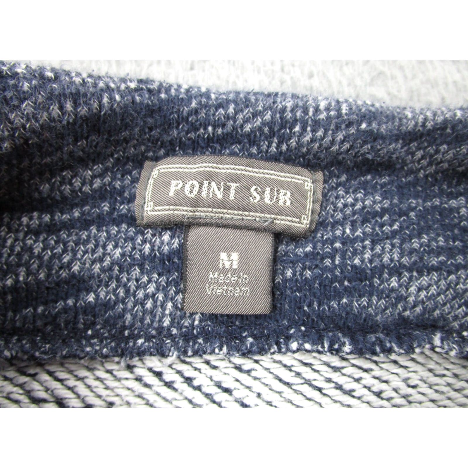Vintage VINTAGE Point Sur Sweater Womens M Blue Knit Mock Quiet Luxury Old Money Modest Minimal Size M / US 6-8 / IT 42-44 - 4 Thumbnail