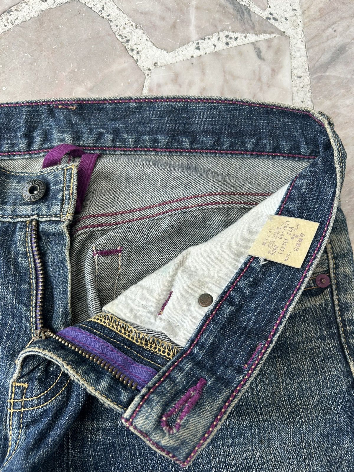 Levi's Levis Vintage 507 Japan Redtab Denim Size US 30 / EU 46 - 6 Thumbnail