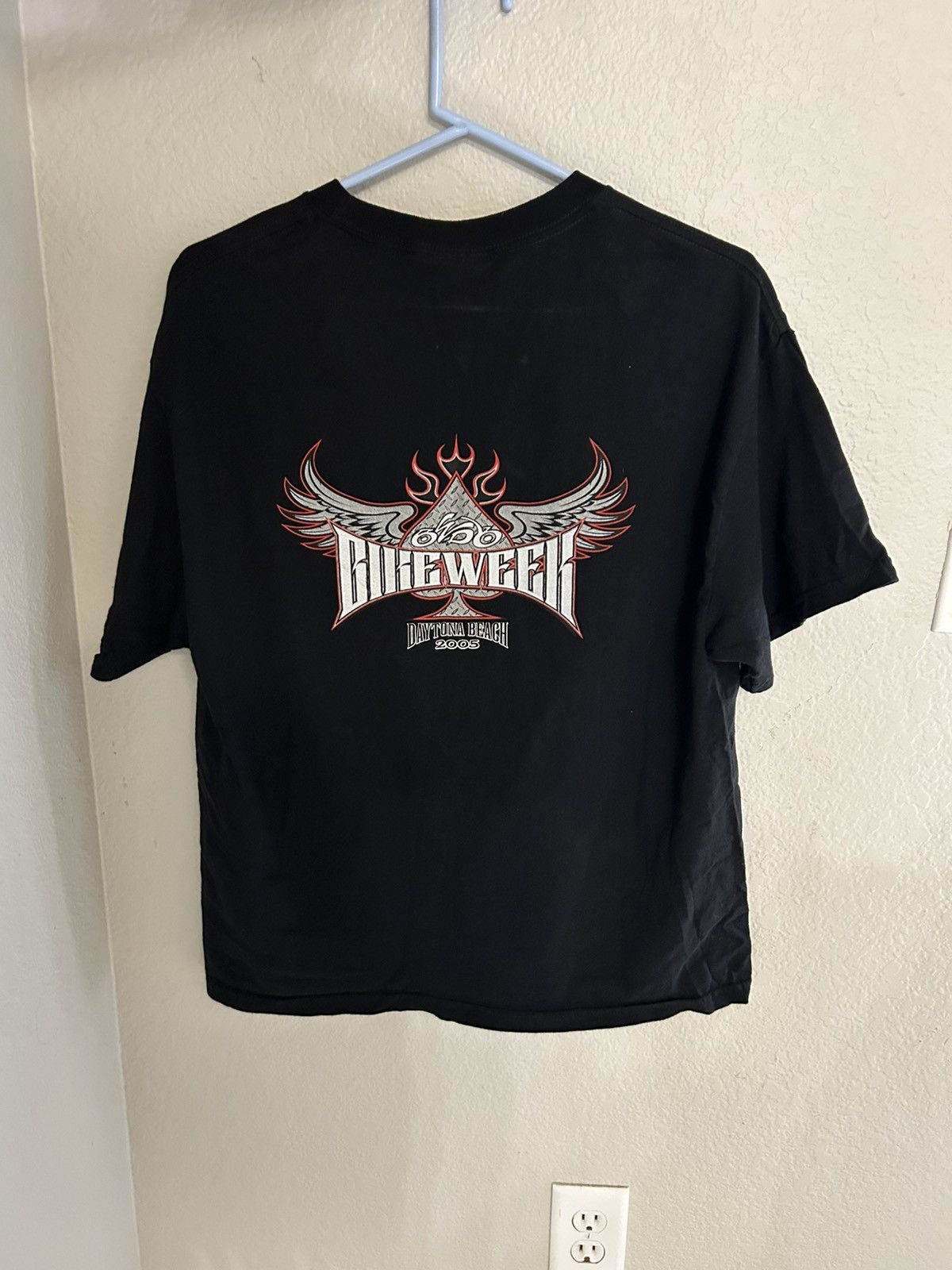 Vintage Vintage 2005 Daytona Beach Bike Week T Shirt Size Large Size US L / EU 52-54 / 3 - 2 Thumbnail