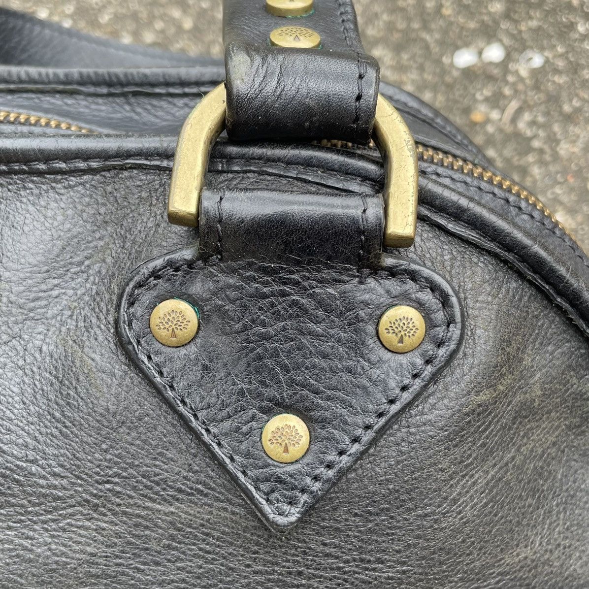 Mulberry 🔥 Mulberry Knightsbridge Leather Bag Size ONE SIZE - 14 Thumbnail