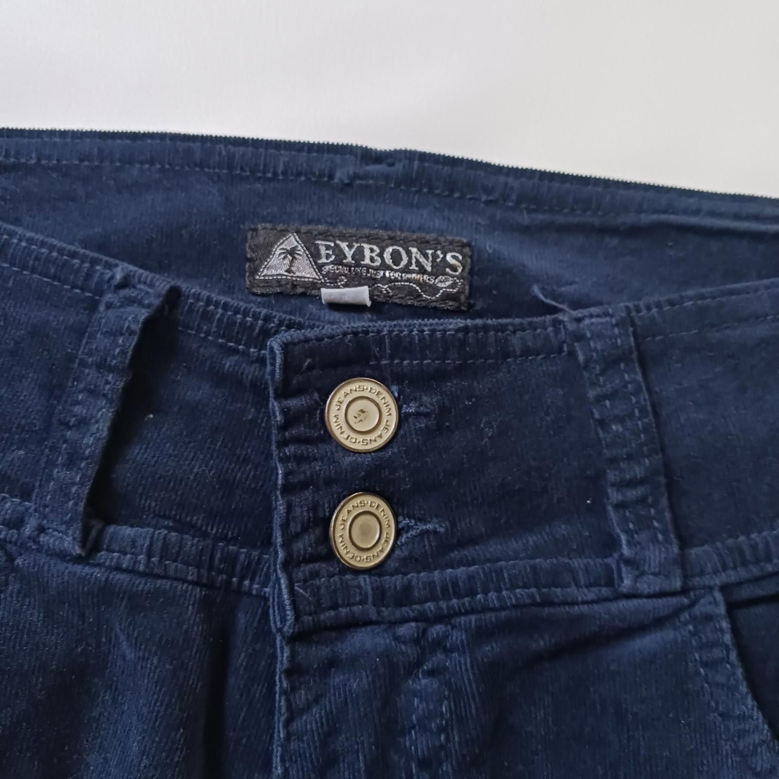 Other Eybon's Women's Blue Pants Size 32 (26×26) Size 32" / US 10 / IT 46 - 3 Thumbnail