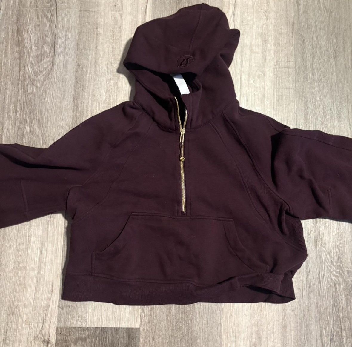 Lululemon Lululemon burgundy quarter zip Size M / US 6-8 / IT 42-44 - 1 Thumbnail
