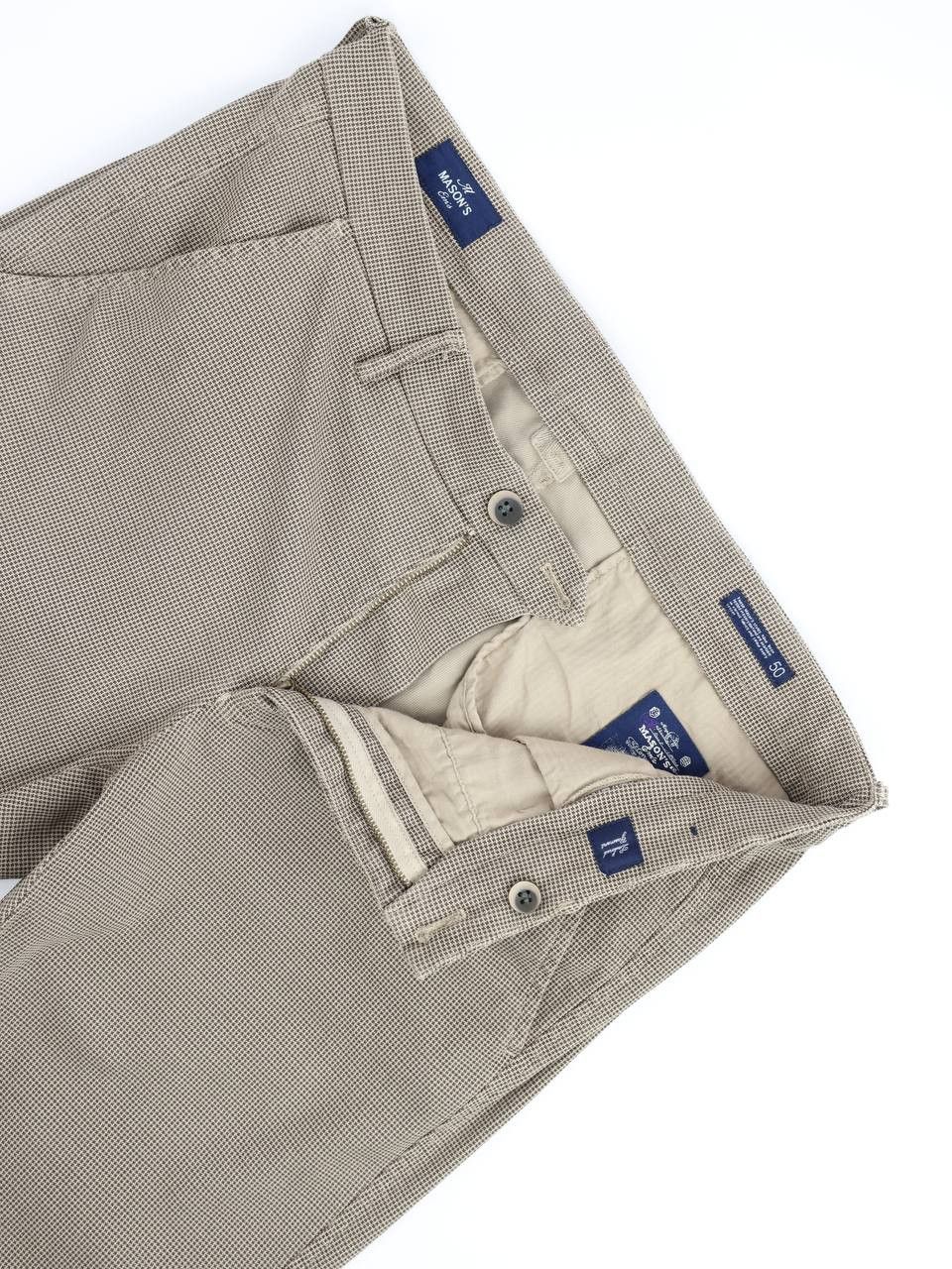 Mason's MASON'S Chinos pants in a small goose foot Size US 34 / EU 50 - 2 Thumbnail