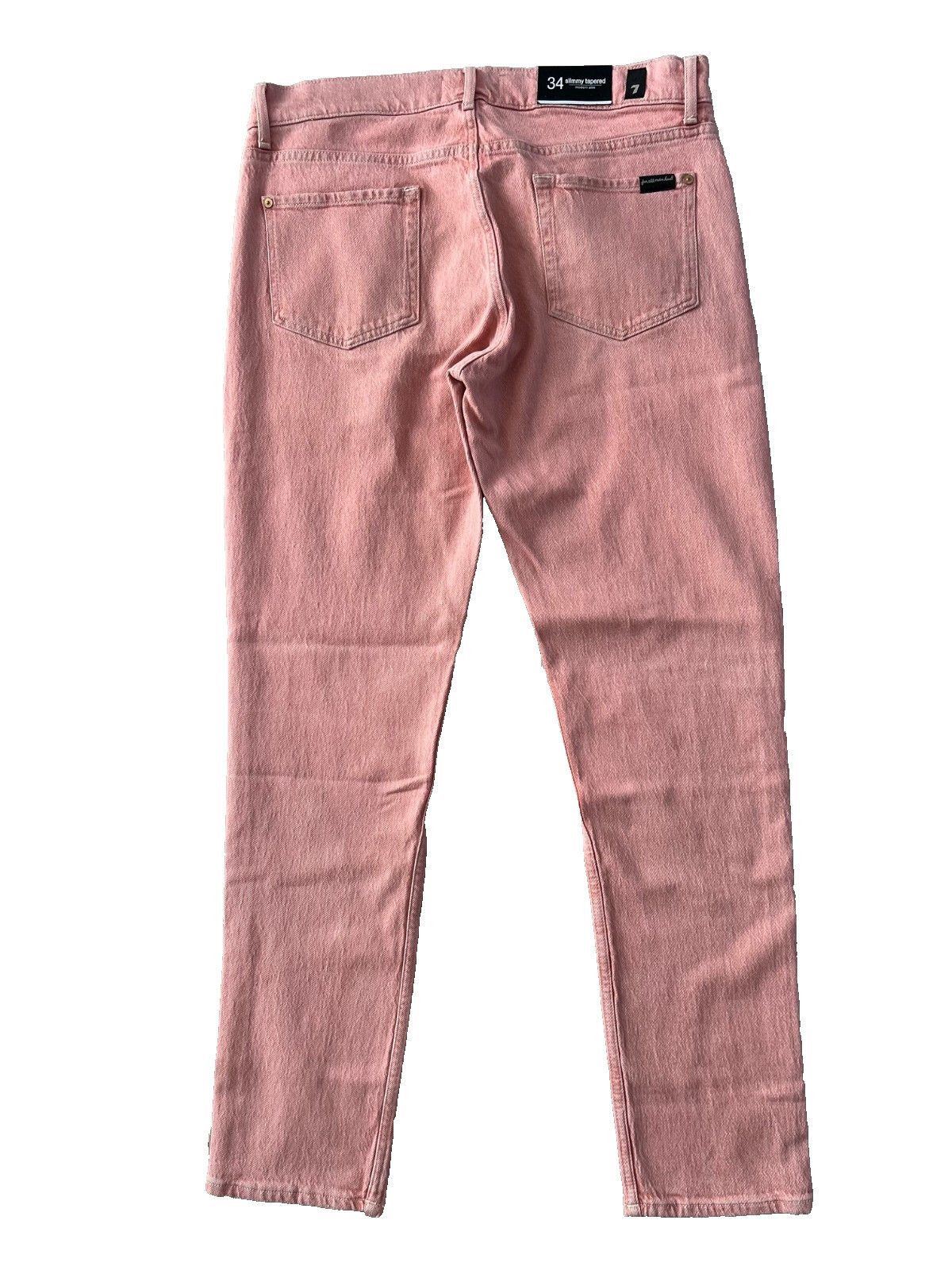 7 For All Mankind 7 For All Mankind Slimmy Tapered Nature Burnt Brick Size US 34 / EU 50 - 2 Thumbnail
