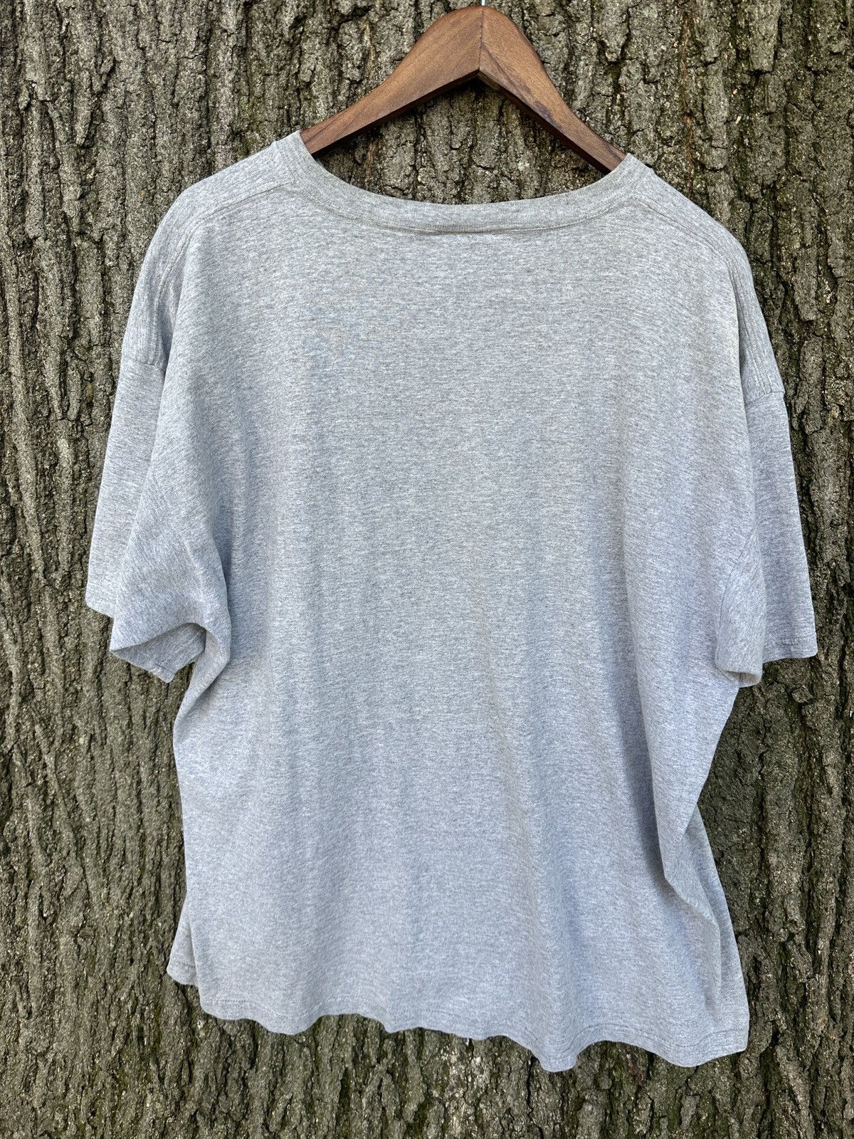Nike × Vintage Vintage Embroidered Made In USA Nike Check T Shirt Sz XL Size US XL / EU 56 / 4 - 3 Thumbnail