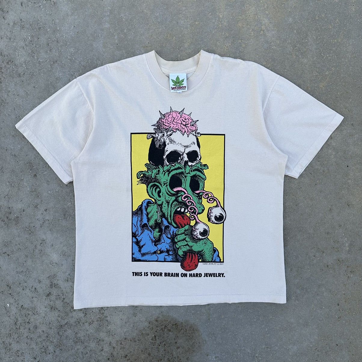 Other 2021 Hard Jewelry Vintage Inspired R Crumb Graphic Shirt Size US L / EU 52-54 / 3 - 1 Thumbnail