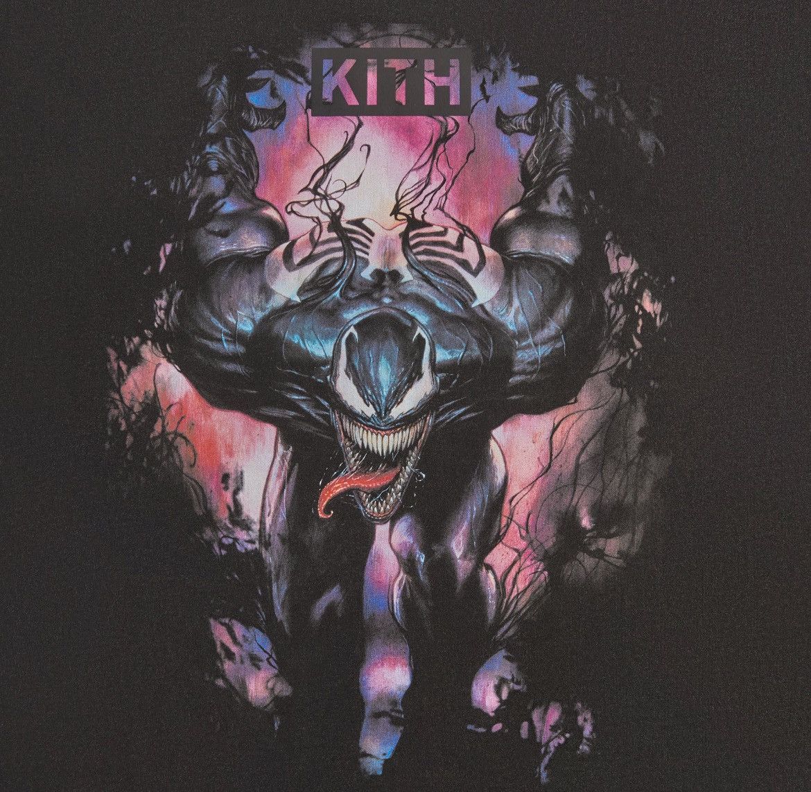 Kith × Marvel Comics Kith x Marvel Symbiote Vintage Tee Black Size US L / EU 52-54 / 3 - 3 Thumbnail