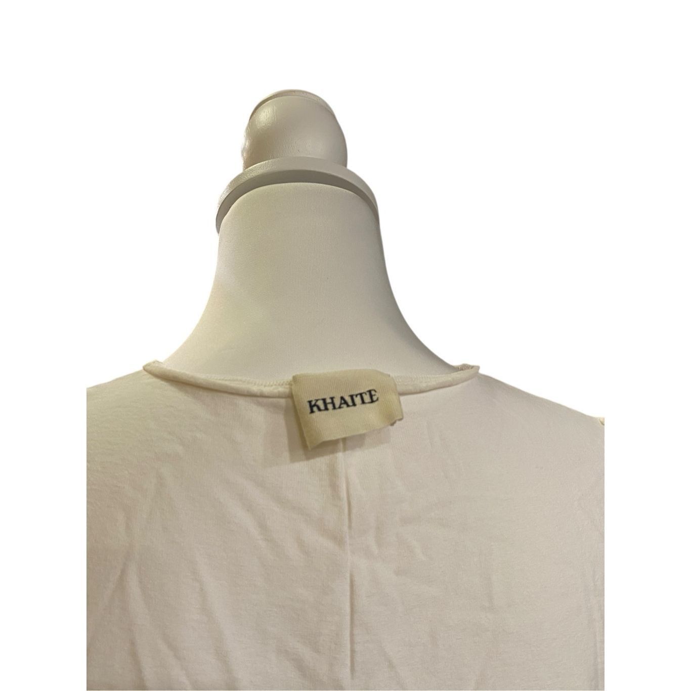 KHAITE KHAITE Hal Dress in White 100% Organic Cotton Size Small Man Size S / US 4 / IT 40 - 8 Thumbnail