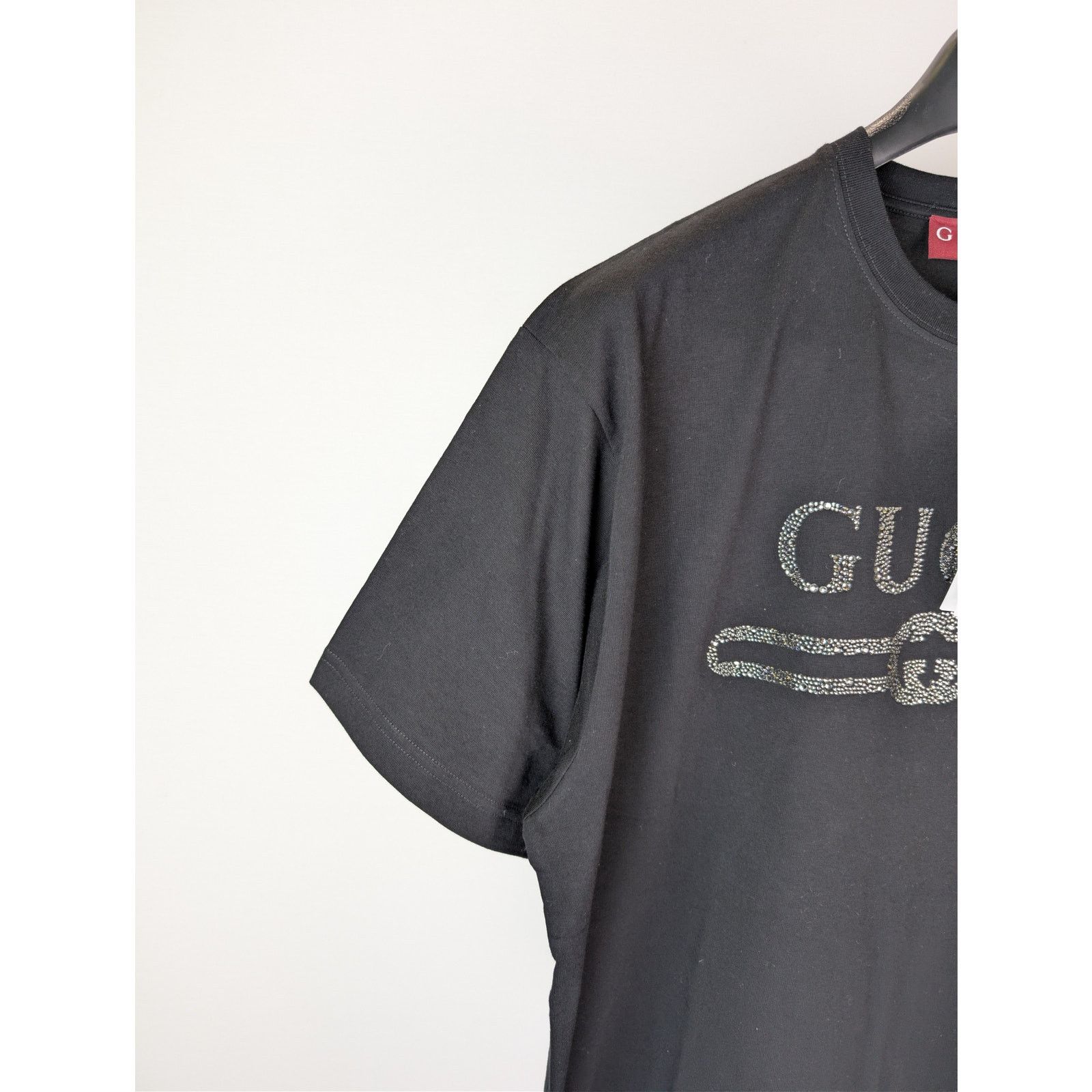 Gucci o1rshd1 Cotton Jersey Short-Sleeve T-Shirt in Black / Mix Size US XL / EU 56 / 4 - 6 Thumbnail