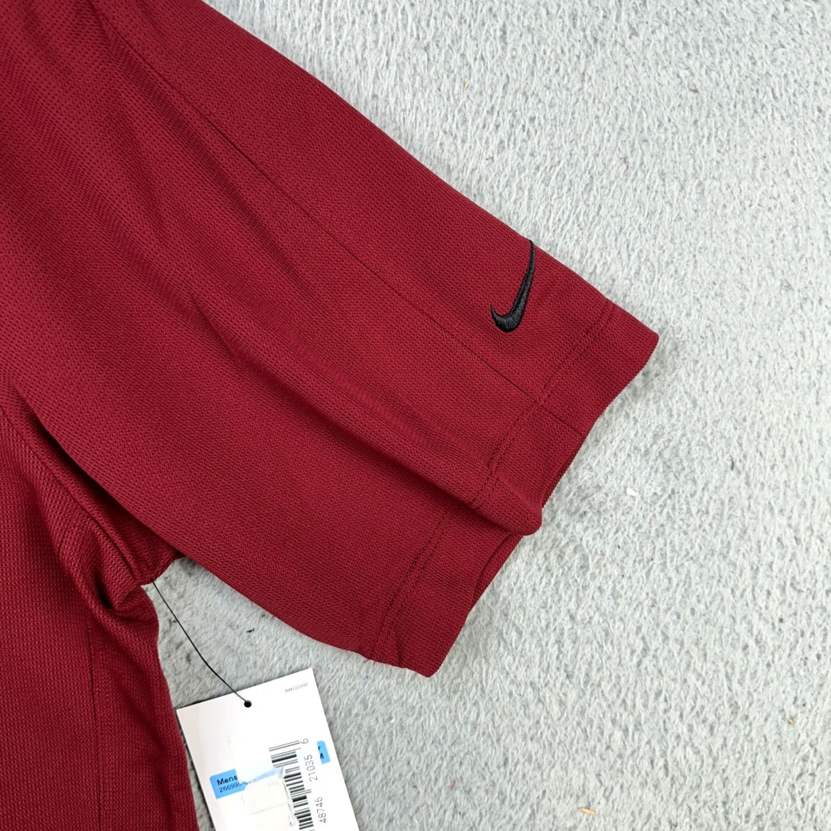 Nike Nike Golf Polo Shirt Mens Medium Maroon Short Sleeve Athletic NEW Casual Outdoor Rugby Golf Shirt Mens Size US M / EU 48-50 / 2 - 6 Thumbnail