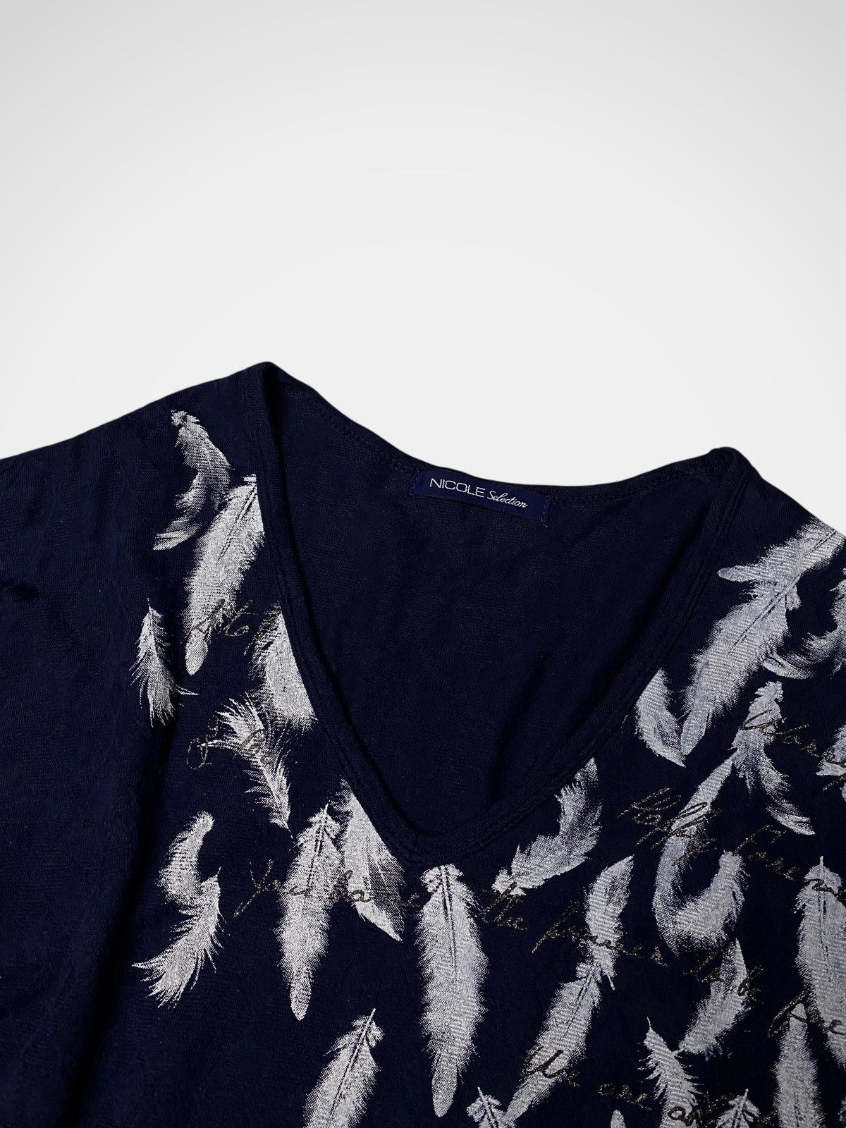 If Six Was Nine Nicole Club Poem Feather Tshirt Size US M / EU 48-50 / 2 - 4 Thumbnail