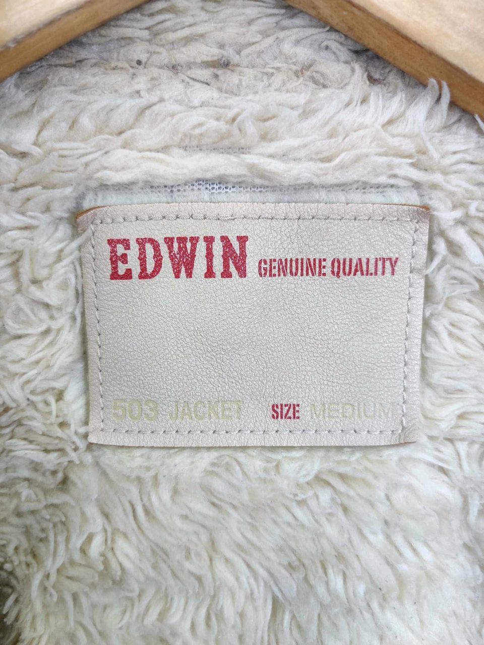 Edwin Vintage Edwin Corduroy Shearling Brown Trucker Jacket Size US M / EU 48-50 / 2 - 14 Thumbnail