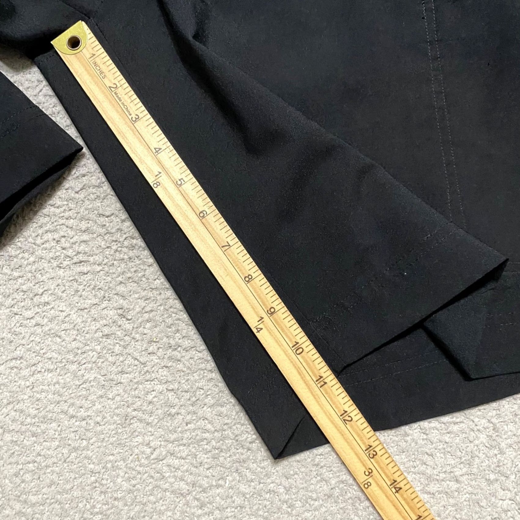 Adidas Adidas Shorts Flat Front Black 34 Regular Men's Elastic Wide Inseam 11" Chino Outdoor Sports Pocketed Size US 34 / EU 50 - 5 Thumbnail