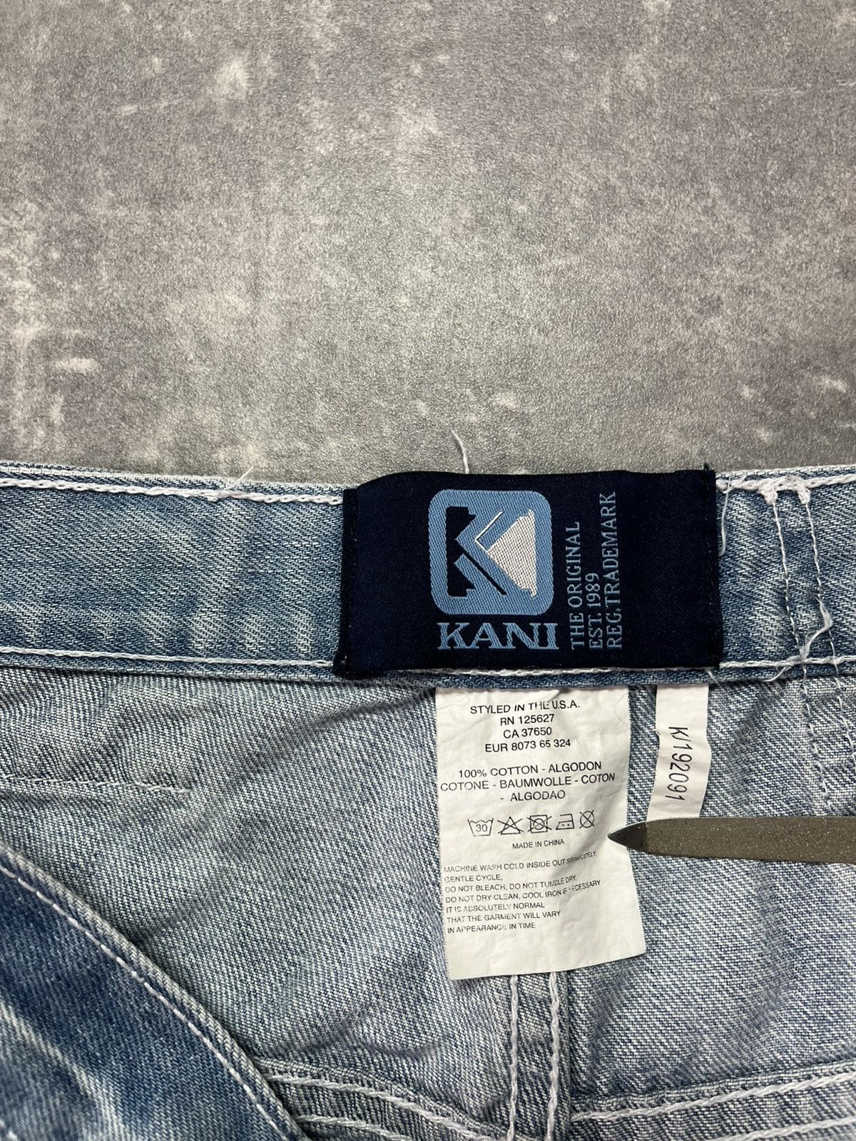 Karl Kani Karl Kani Big K Logo Pockets Baggy Denim Shorts Jorts Size US 32 / EU 48 - 7 Thumbnail