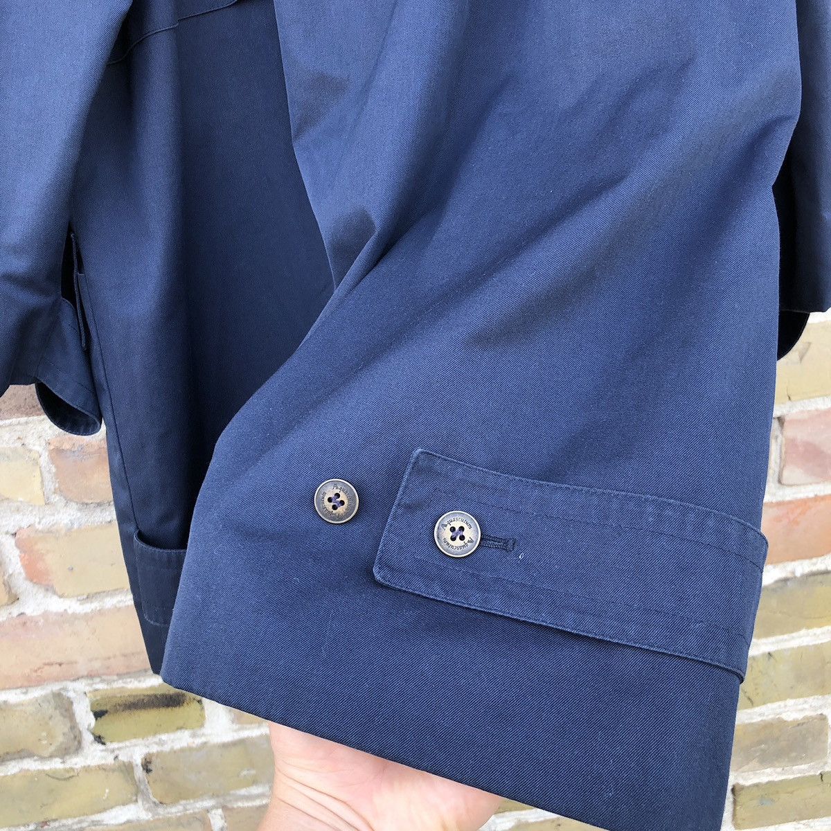 Aquascutum Vintage Aquascutum Coat Jacket Trench Checkered Size L / US 10 / IT 46 - 17 Thumbnail