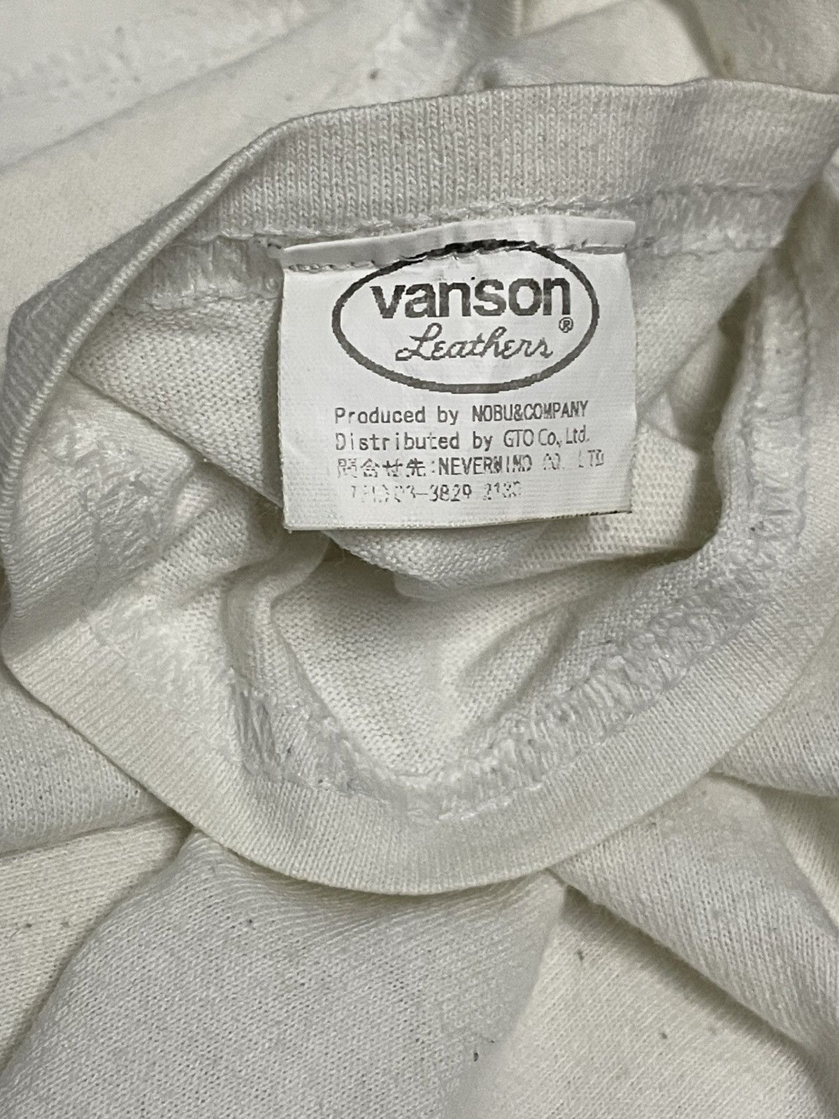 Designer × Vanson Leathers × Vintage Vintage Designer Vanson LeatherXJackrose One Star Longsleeve Size US M / EU 48-50 / 2 - 12 Thumbnail