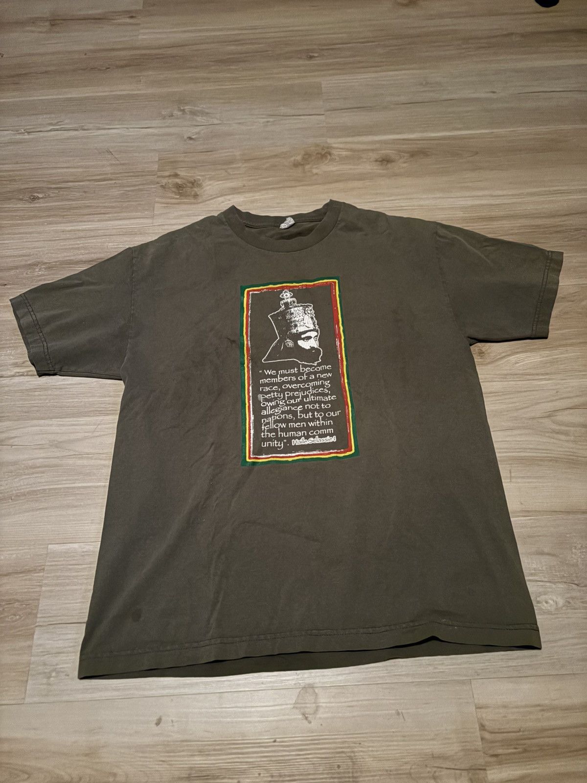 Vintage Vintage Rasta culture tee Size US L / EU 52-54 / 3 - 4 Thumbnail