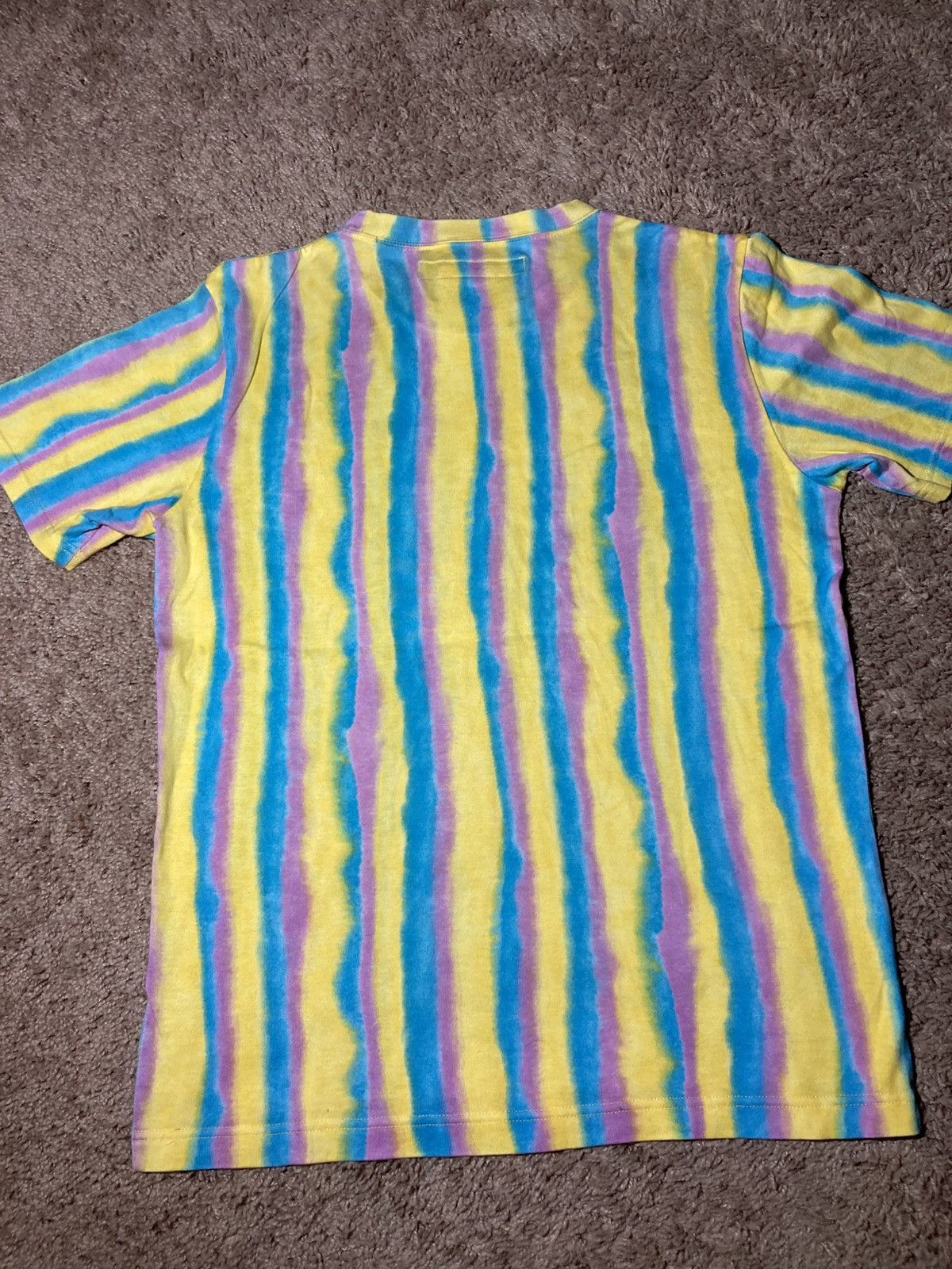Katharine Hamnett London 2000s Katharine Hamnett Cotton Candy Brush Striped Pink 90s Size US M / EU 48-50 / 2 - 5 Thumbnail