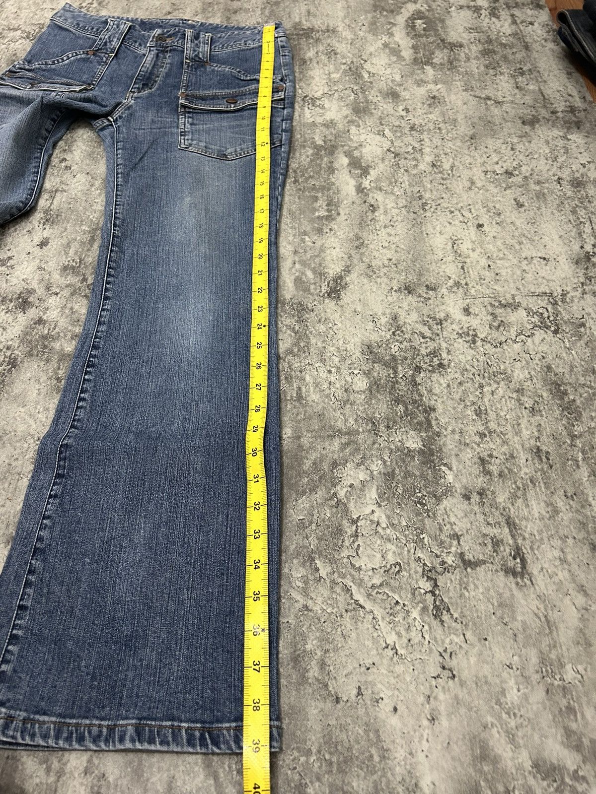 If Six Was Nine × Japanese Brand × Le Grande Bleu (L.G.B.) Vintage Alpha Cubic Pocket Flare Jeans Size US 28 / EU 44 - 18 Thumbnail