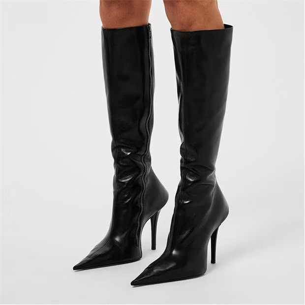 Balenciaga o1g2r1mq0924 Witch Boots in Black Size US 9 / IT 39 - 6 Thumbnail