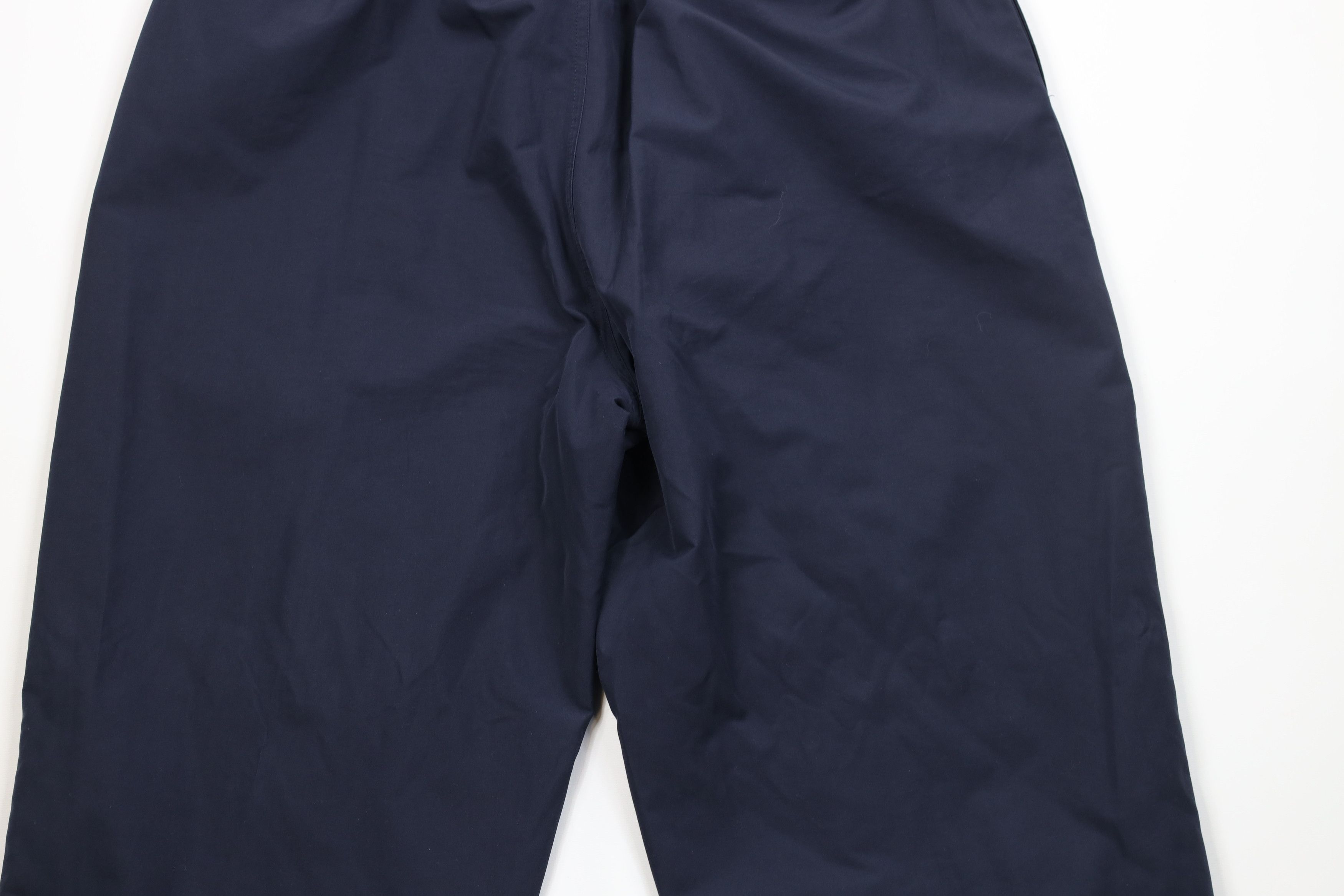 Vintage Vintage 90s Streetwear Tapered Windbreaker Pants Navy Blue Size US 38 / EU 54 - 11 Thumbnail