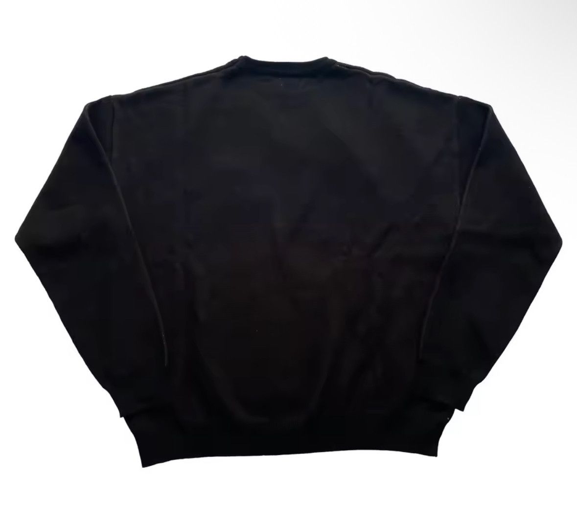 Other Retro Y2K Cover Eyes Face Jacquard Pullover Knit Sweater Size US M / EU 48-50 / 2 - 2 Thumbnail