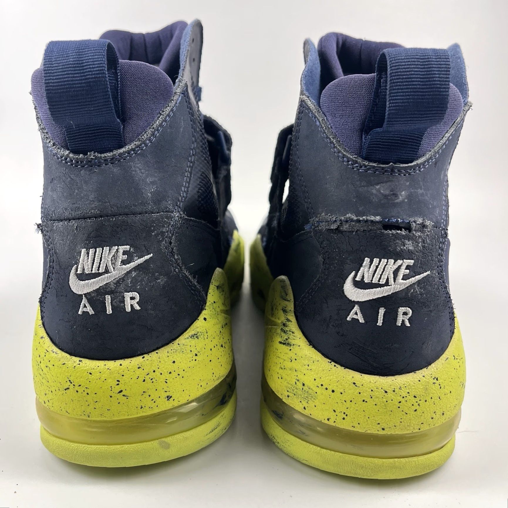Nike Nike Air Max Express Men’s Size 11.5 Navy Yellow Sneakers 525224-401 Size US 11 / EU 44 - 4 Thumbnail