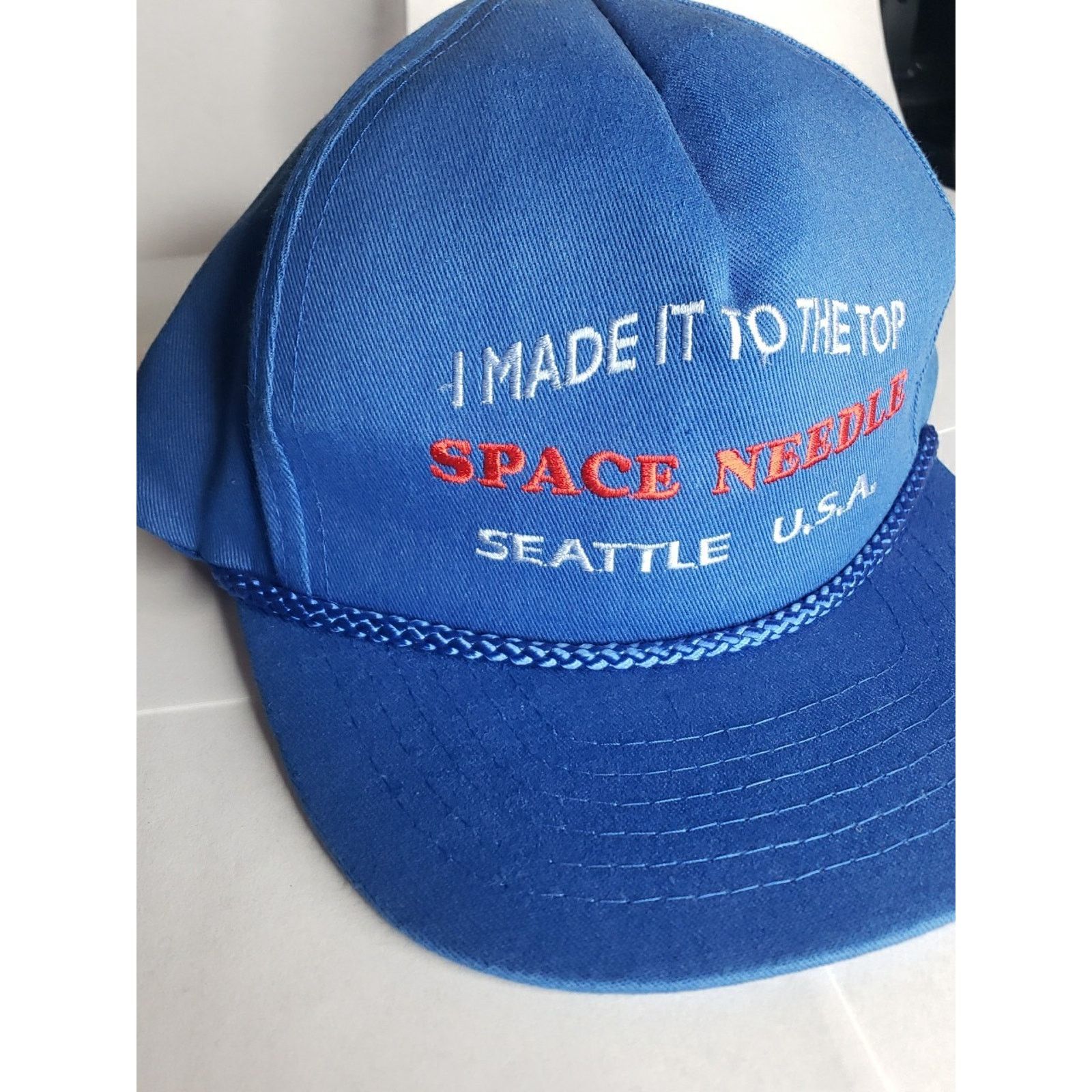 Other Vintage Snapback Hat Space Needle Seattle USA 80s 90s Size ONE SIZE - 2 Thumbnail