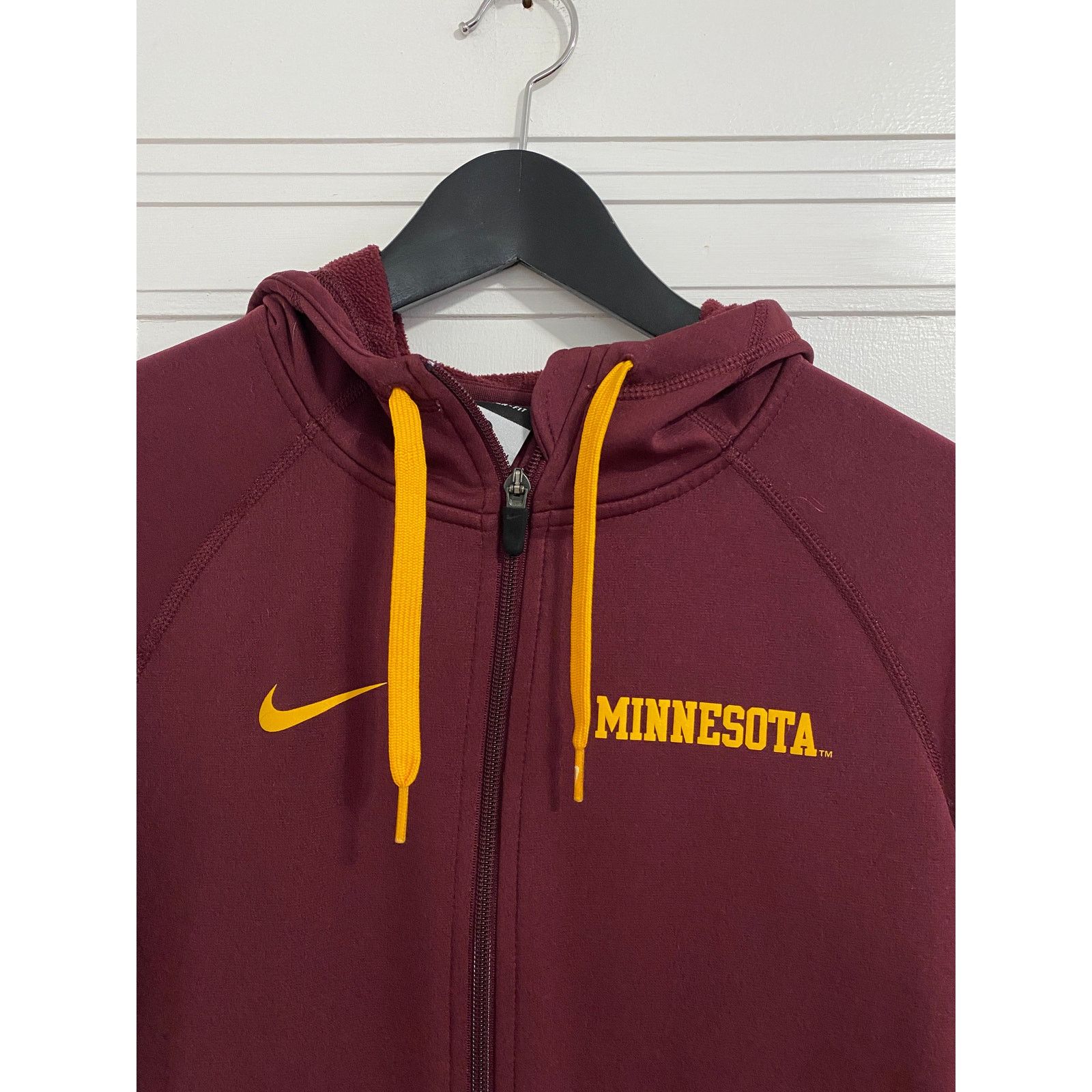 Nike University of Minnesota Gophers Nike Therma-Fit Hoodie Size S / US 4 / IT 40 - 2 Thumbnail