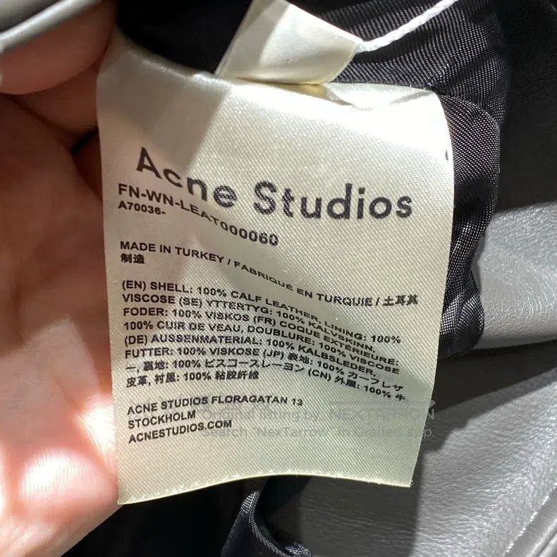 Acne Studios Acne Studios Show Model Multi-Zip Leather Jacket Size XXS / US 00 / IT 34 - 4 Thumbnail
