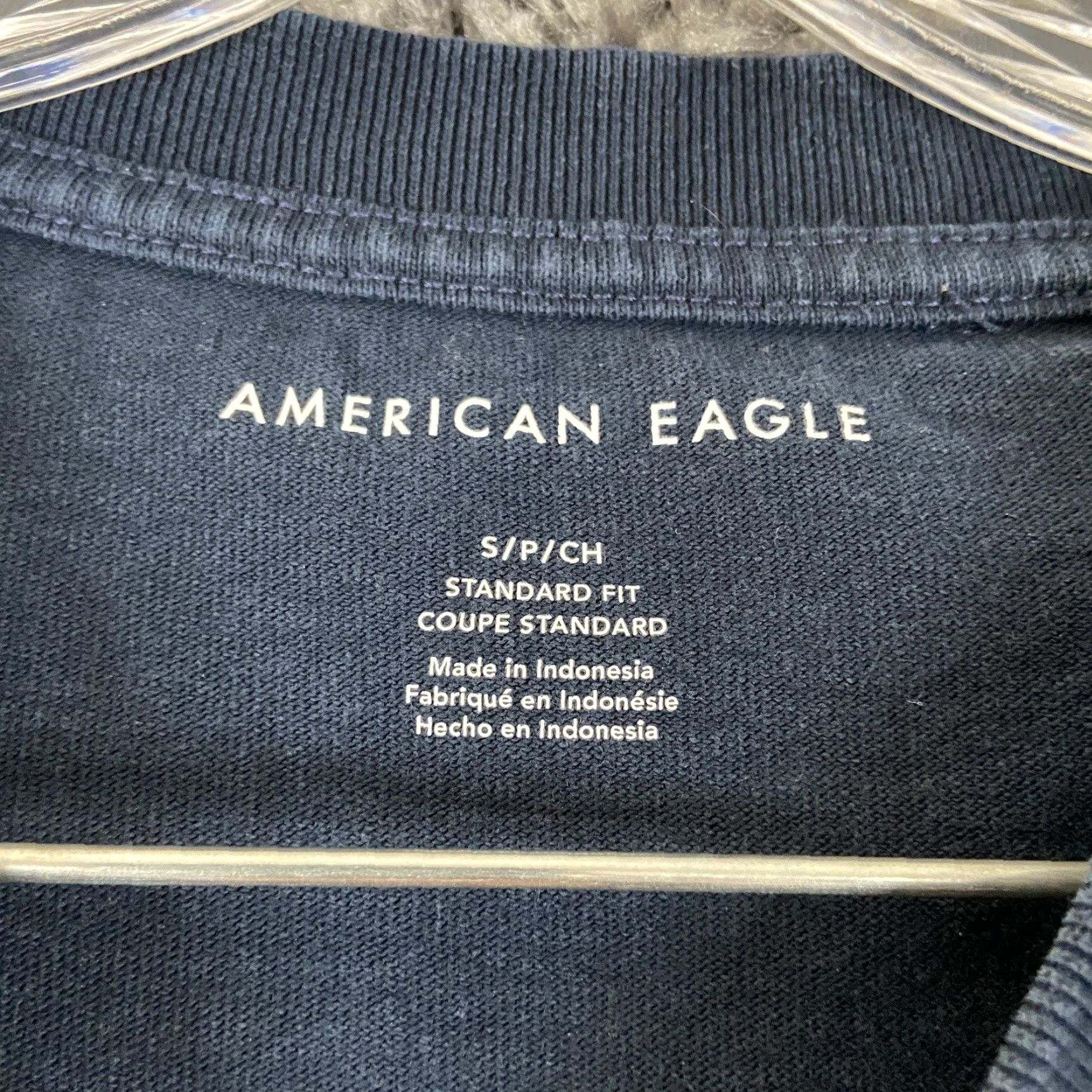 American Eagle Outfitters American Eagle Outfitters Striped Shirt Button-Up Long Sleeve S Multicolor Mens Size US S / EU 44-46 / 1 - 7 Thumbnail