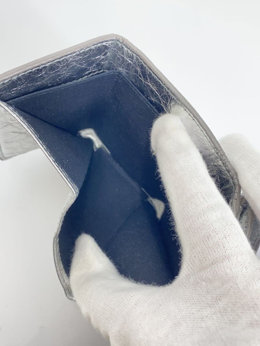 Balenciaga Balenciaga Bi-Fold Wallet Silver Size ONE SIZE - 6 Thumbnail