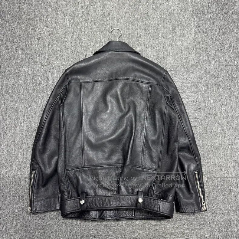 Acne Studios Acne Studios Leather Biker Jacket Size XXS / US 00 / IT 34 - 2 Thumbnail