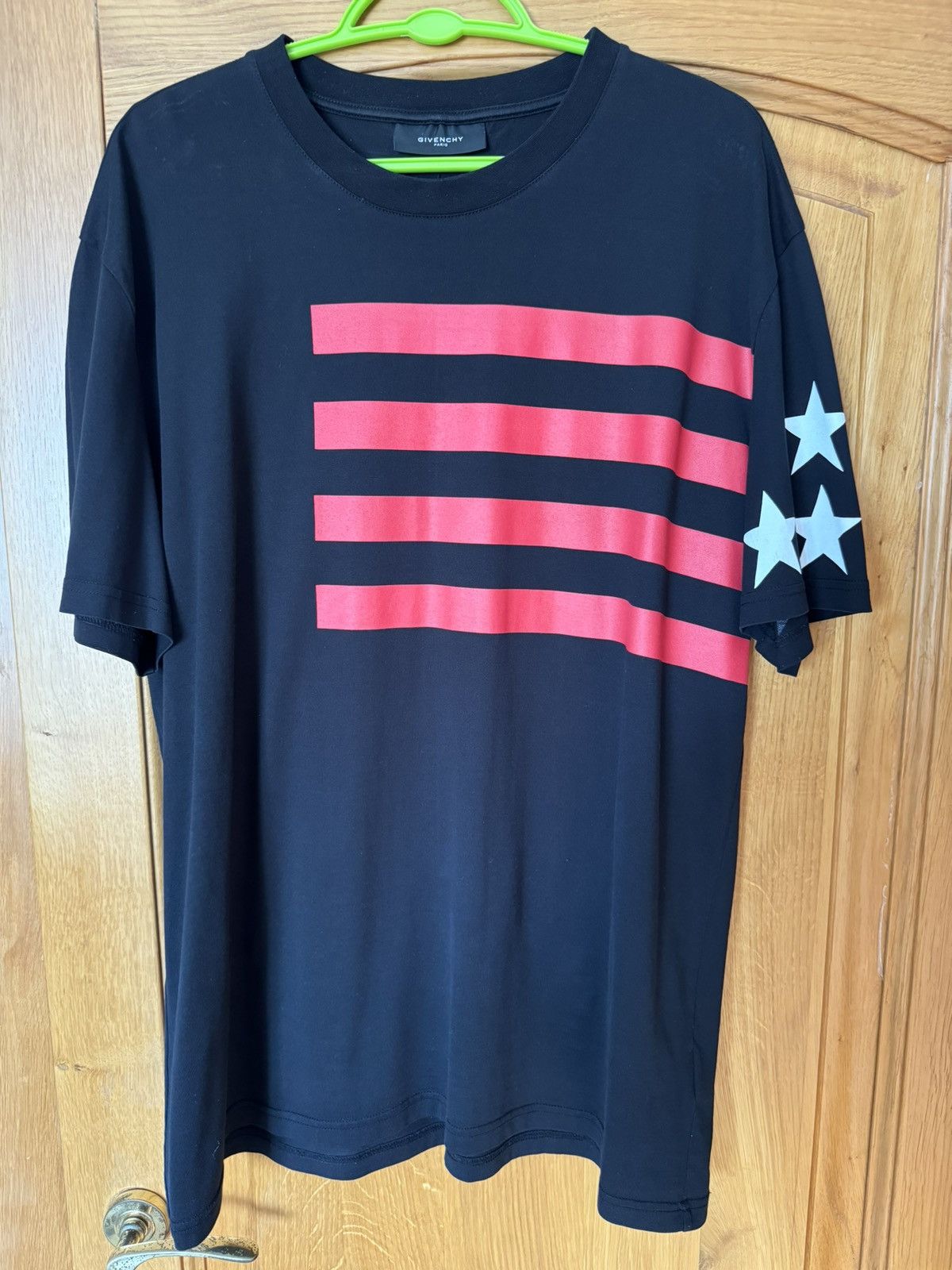 Givenchy Givenchy flag t shirt Grailed