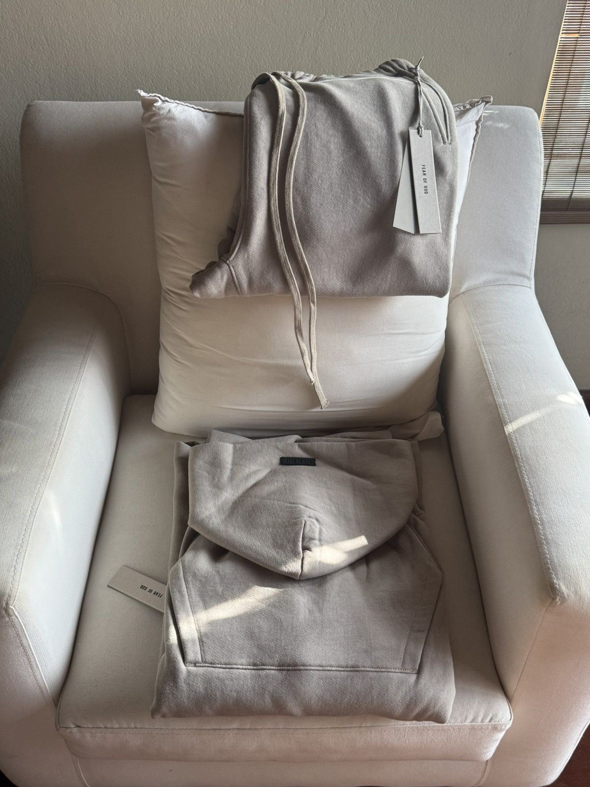 Fear of God SET Fear Of God Eternal Sweats & Hoodie Size US 32 / EU 48 - 8 Thumbnail