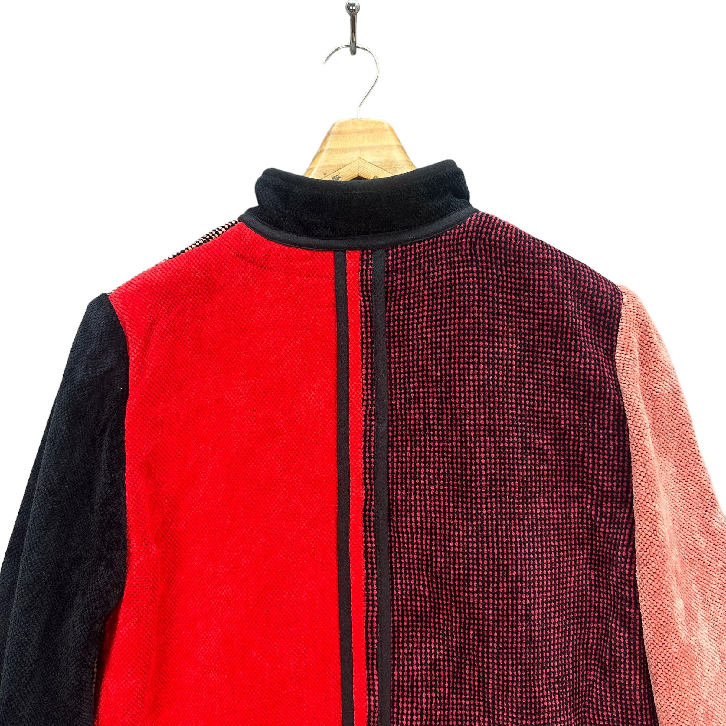 Annikki Karvinen ANNIKI KARVINEN MULITICOLOR HYBRID JACKET #7959-192 Size M / US 6-8 / IT 42-44 - 13 Thumbnail
