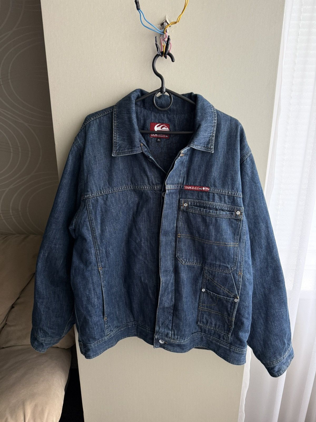 Quiksilver Quiksilver Vintage Y2K Denim Jacket Size Xl Size US XL / EU 56 / 4 - 5 Thumbnail