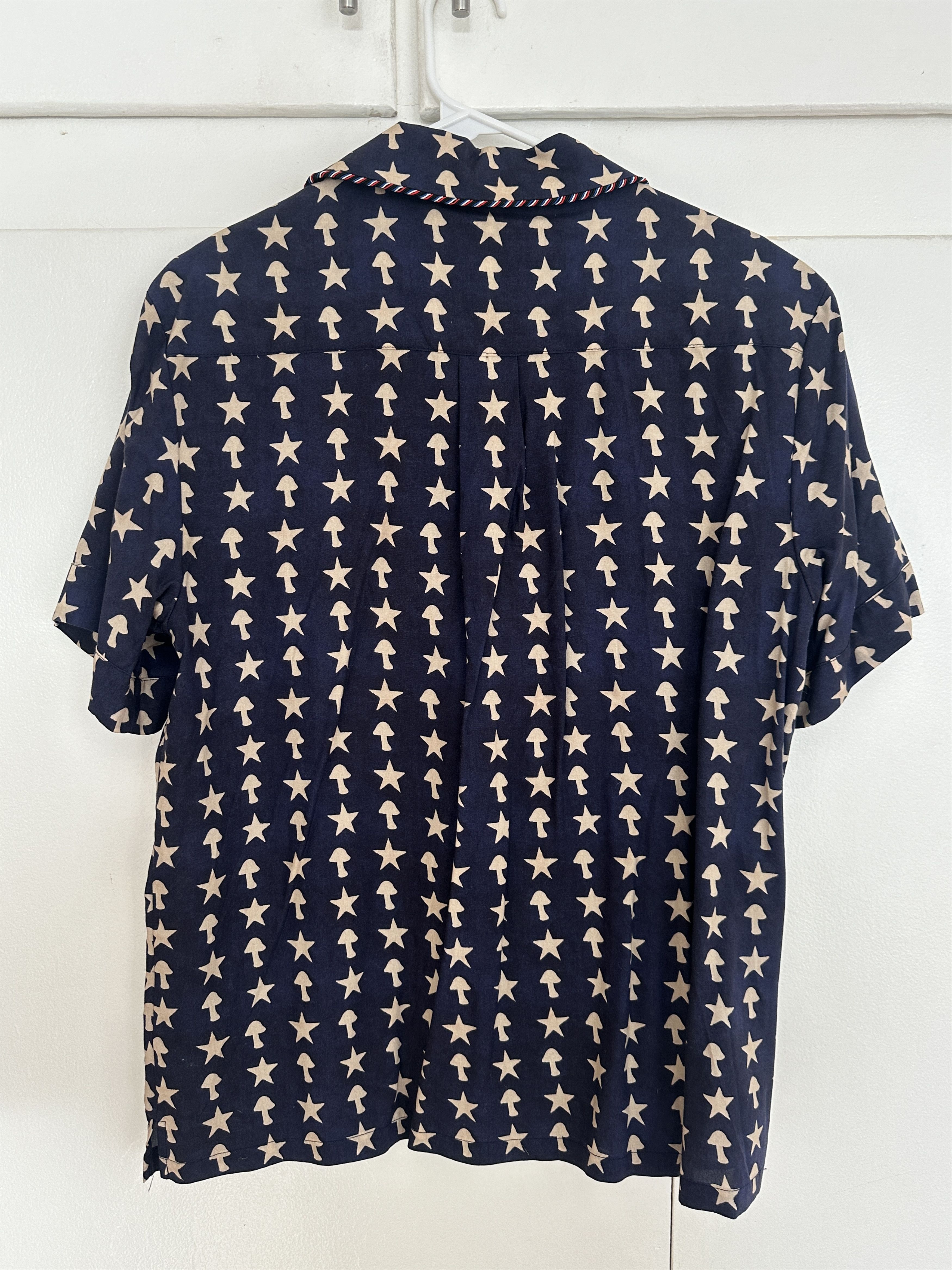 Tombolo 'Oh Shitake' Short-Sleeve Button Down Size US S / EU 44-46 / 1 - 3 Thumbnail