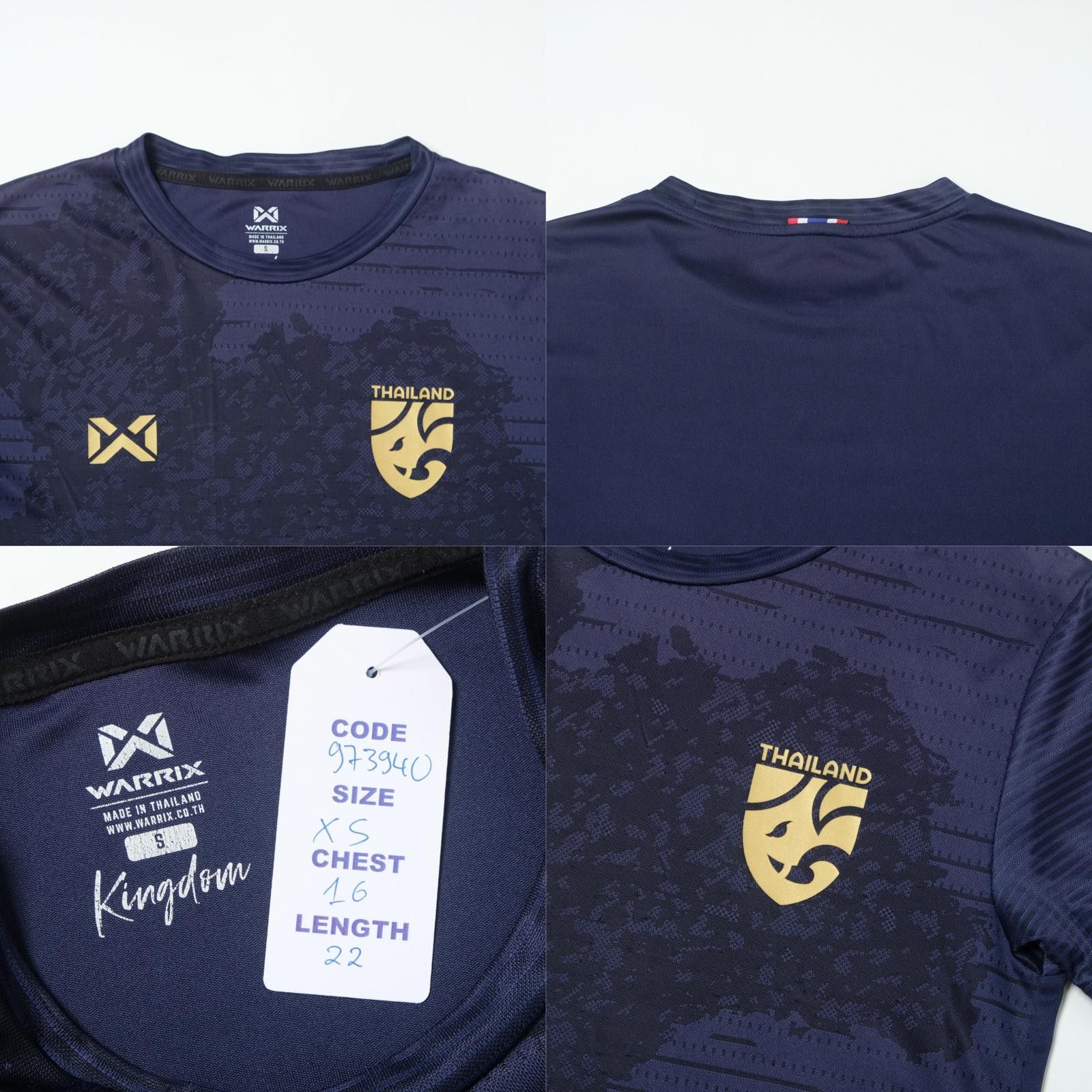 Warrior 2020/21 Thailand Home Shirt Warrix (XS) Size US S / EU 44-46 / 1 - 4 Thumbnail