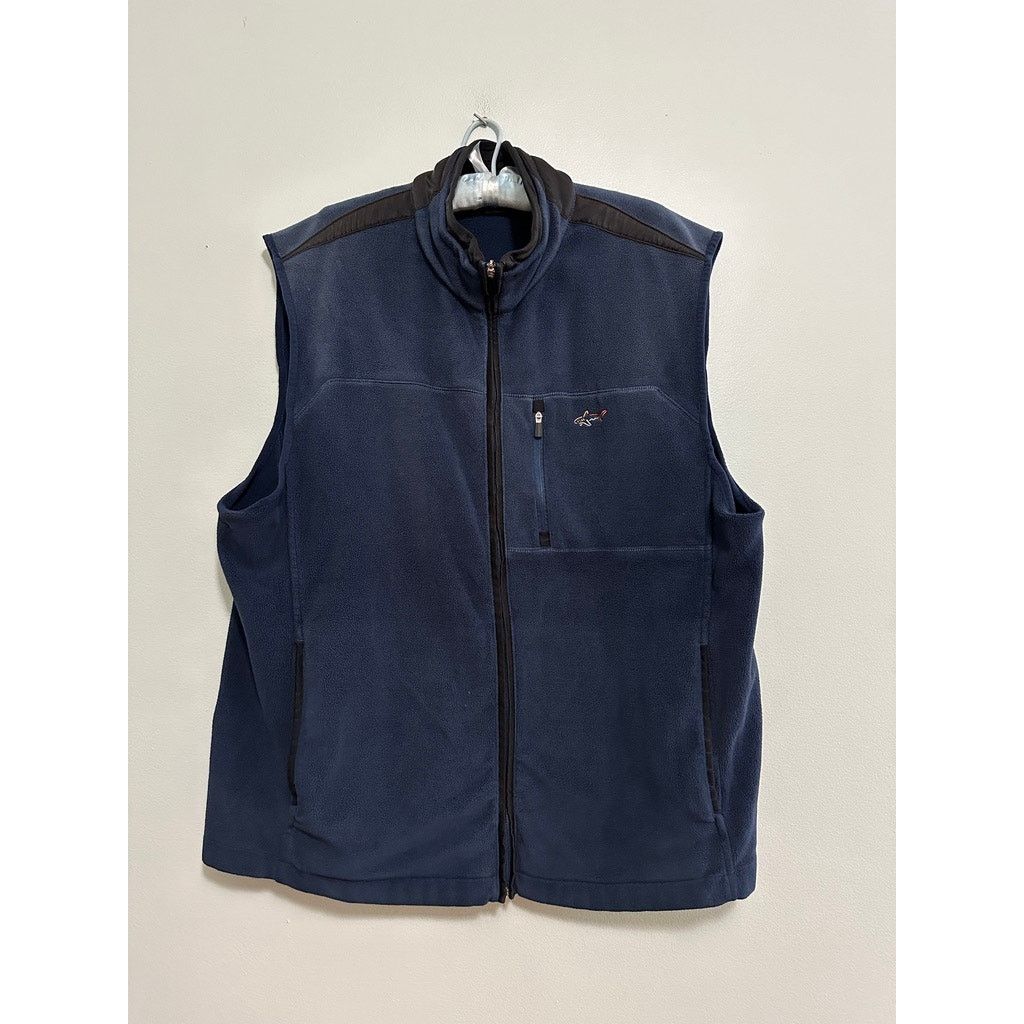 Greg Norman Greg Norman blue fleece vest size XL Size US XL / EU 56 / 4 - 2 Thumbnail