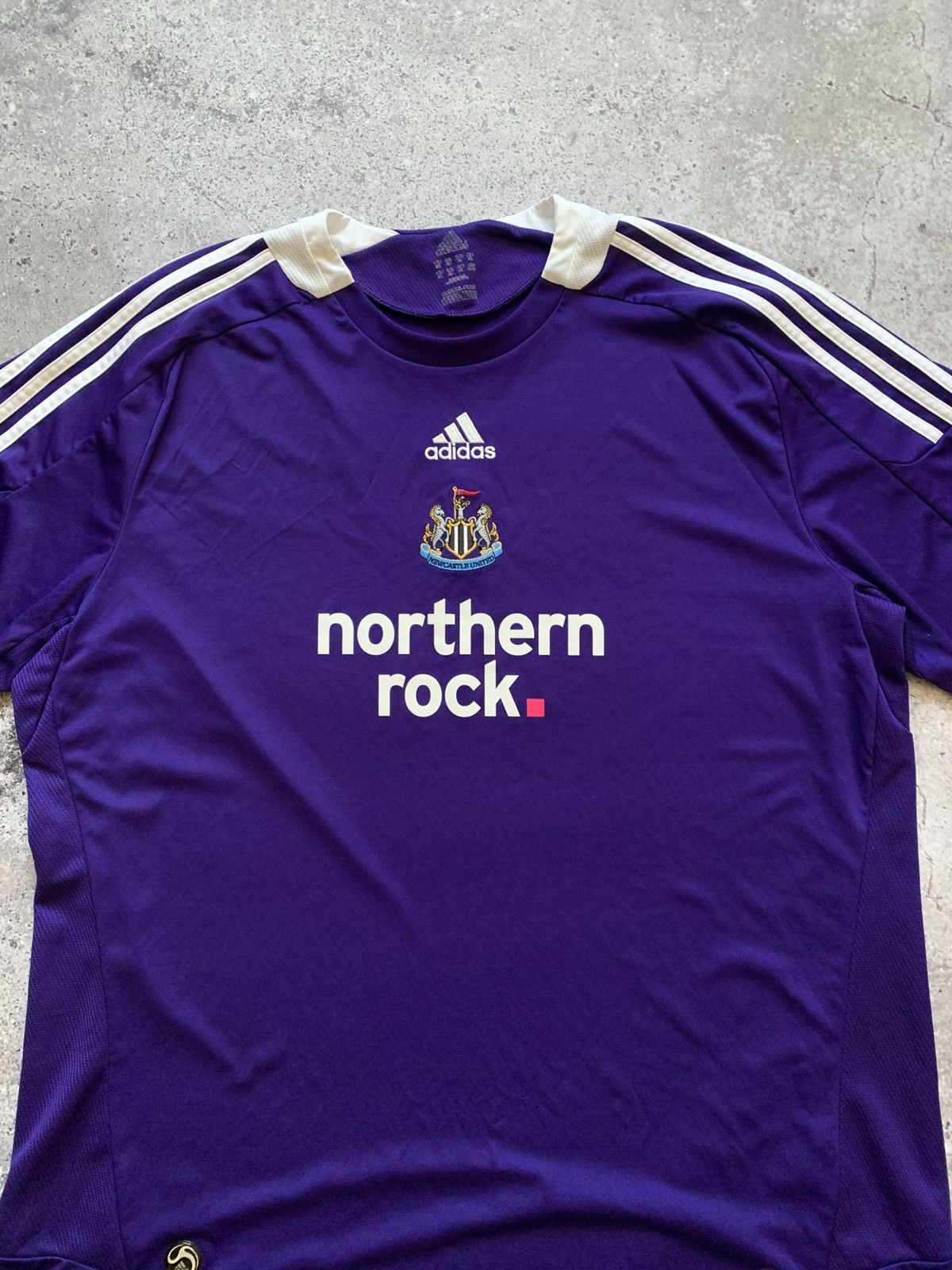 Adidas 🔥ADIDAS NEWCASTLE UNITED 2008/09 AWAY SOCCER JERSEY SHIRT Size US XXL / EU 58 / 5 - 2 Thumbnail