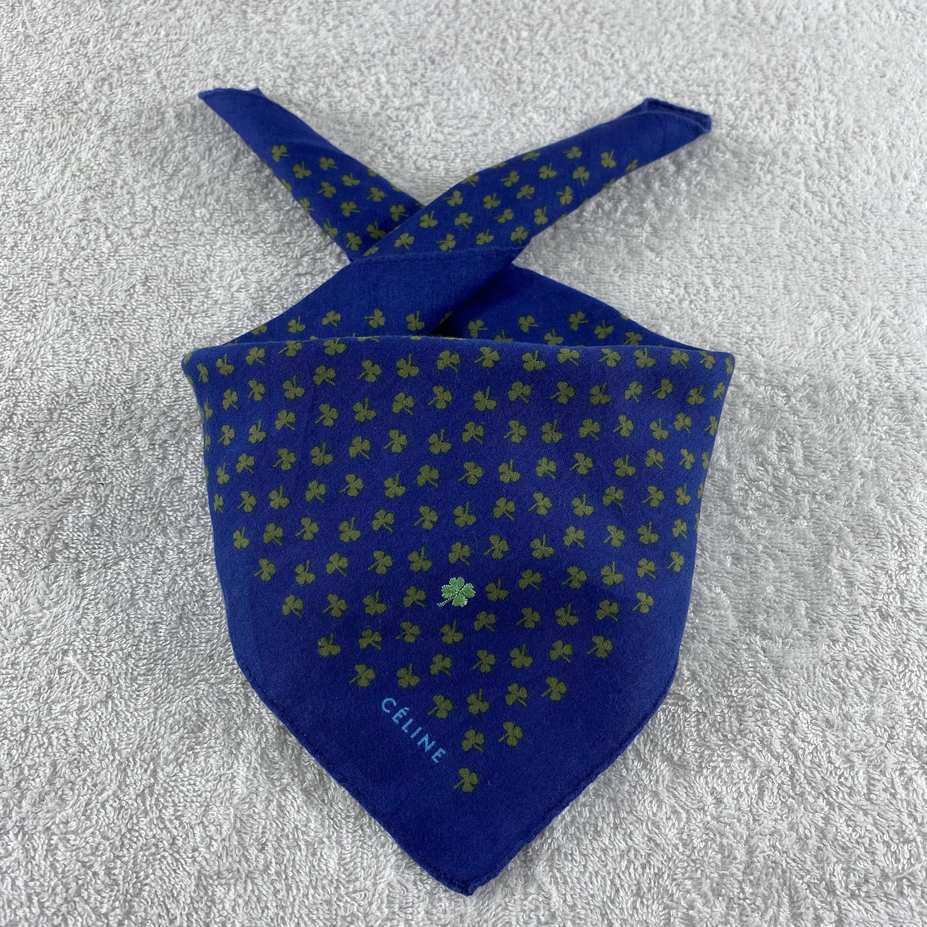 Celine × Vintage Celine Bandana/ Handkerchief / Neckerchief Size ONE SIZE - 1 Thumbnail