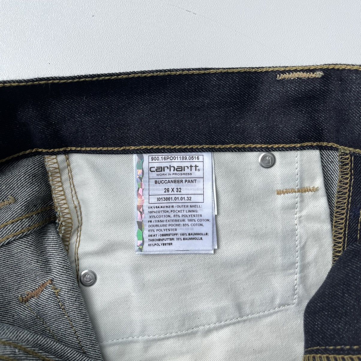 Carhartt Wip Carhartt WIP NWT Buccaneer Denim 11,75 Oz Pants Jeans Blue Size US 26 / EU 42 - 8 Thumbnail