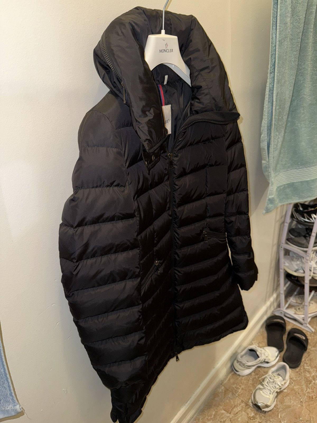 Moncler Moncler Gie Hooded Long Down Jacket Black Size XS / US 0-2 / IT 36-38 - 3 Thumbnail