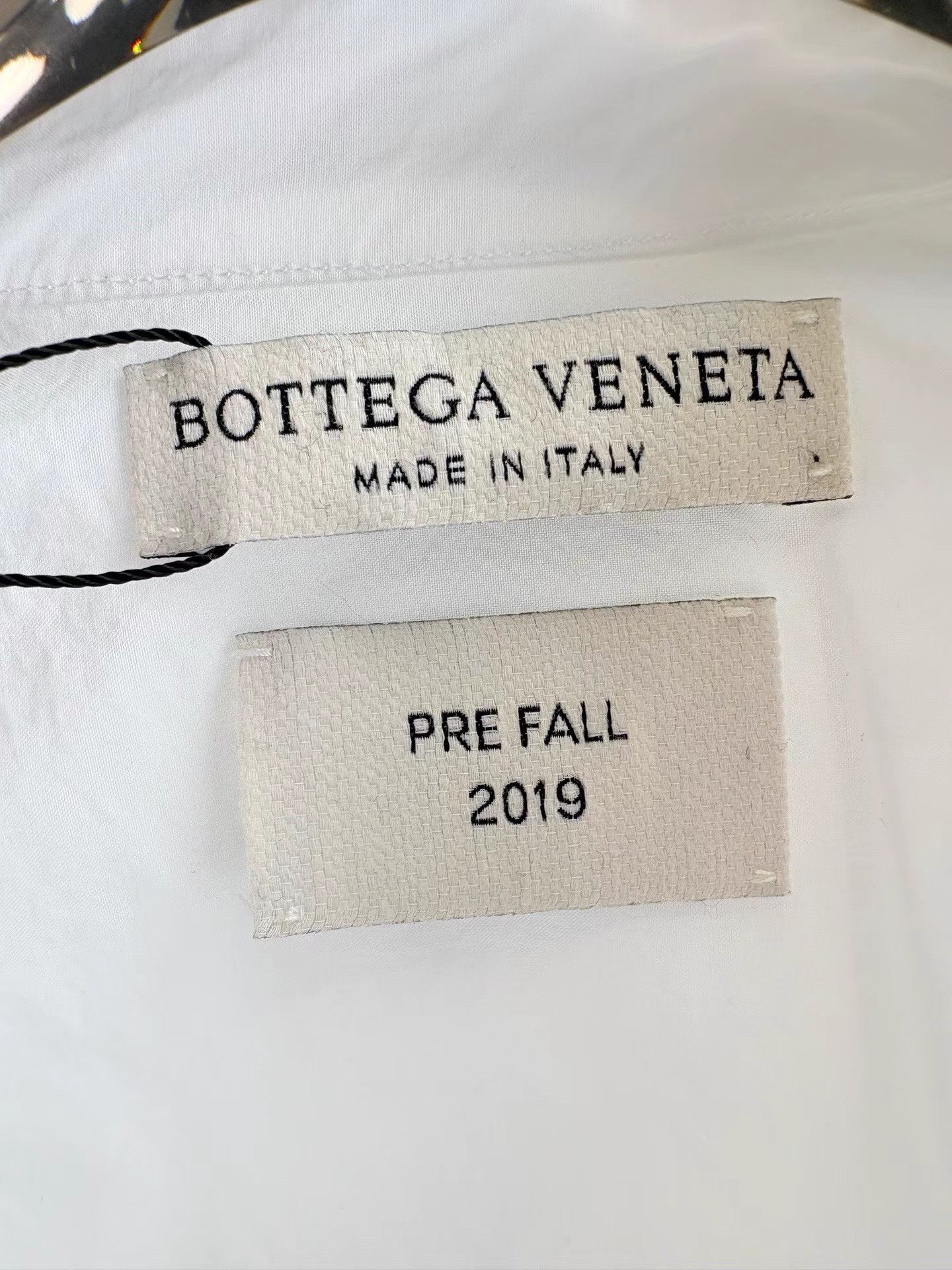 Bottega Veneta BV White Long Sleeve Shirt K1 Size XS / US 0-2 / IT 36-38 - 3 Thumbnail