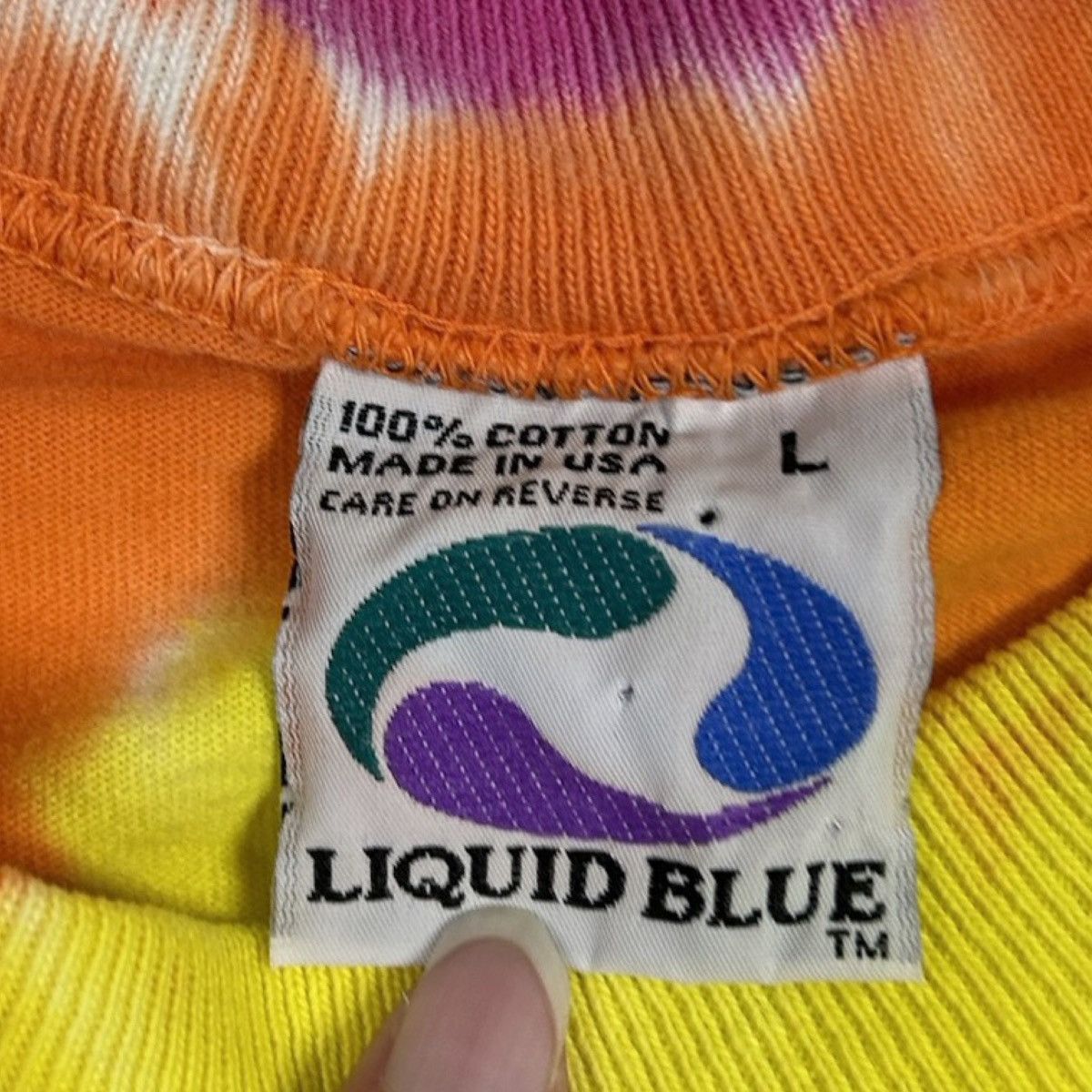 Liquid Blue 90s Grateful Dead tee Jerry Garcia liquid blue men’s L Size US L / EU 52-54 / 3 - 5 Thumbnail