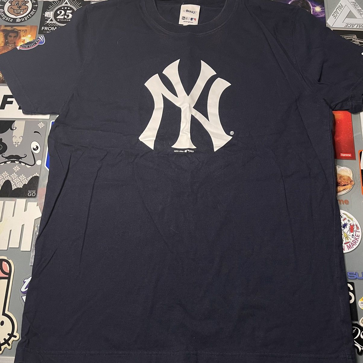 Awake NY × New Era Awake Subway Series Yankees Tee Navy Large Pre owned Size US L / EU 52-54 / 3 - 1 Thumbnail